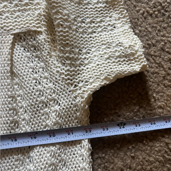 Free People Cream Textured Romper - Picture 8 of 9